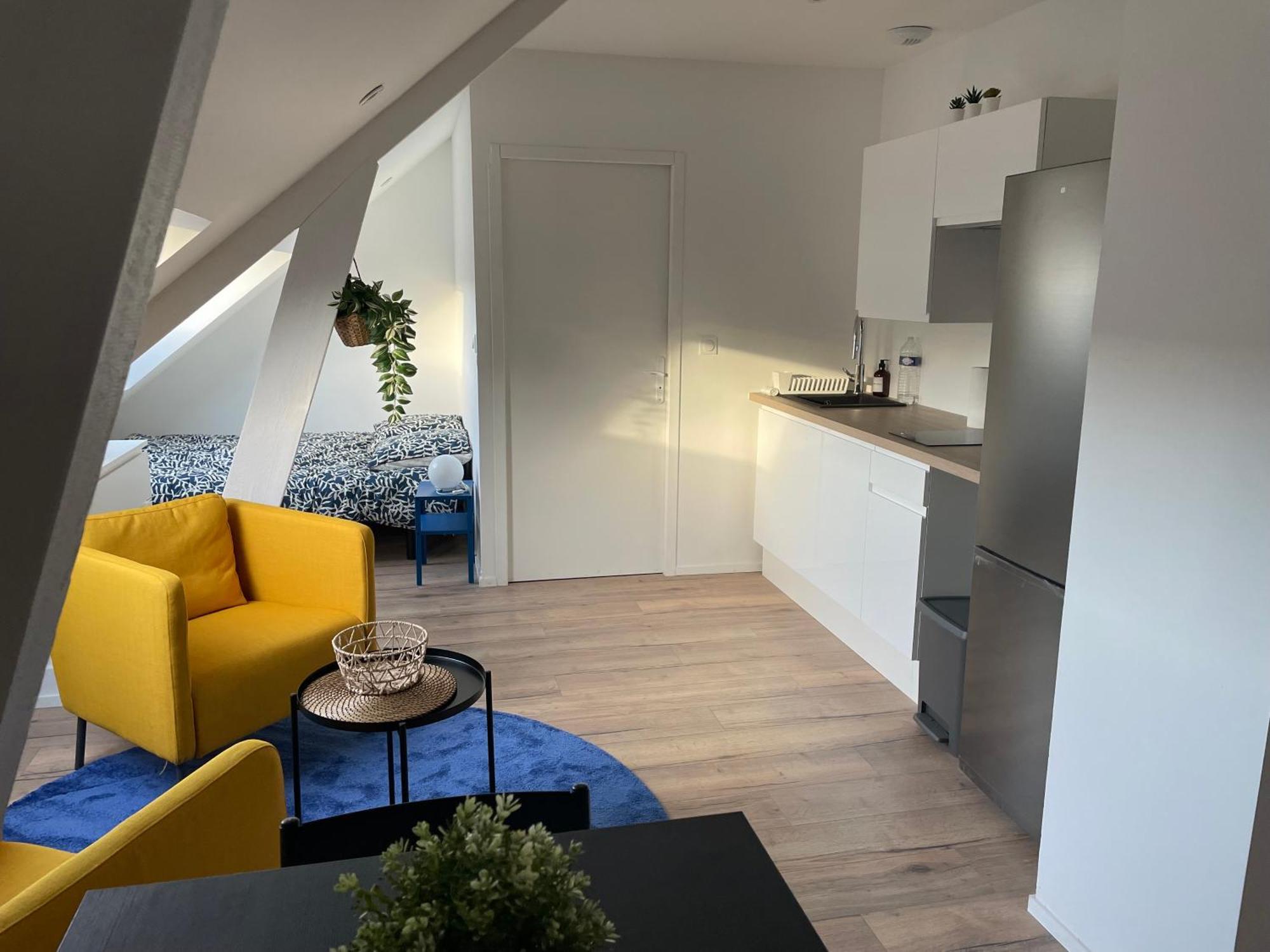 Studio 303 - Hyper Centre - Integralement Renove - Toutes Commodites A Pied Saint-Nazaire  Exteriör bild